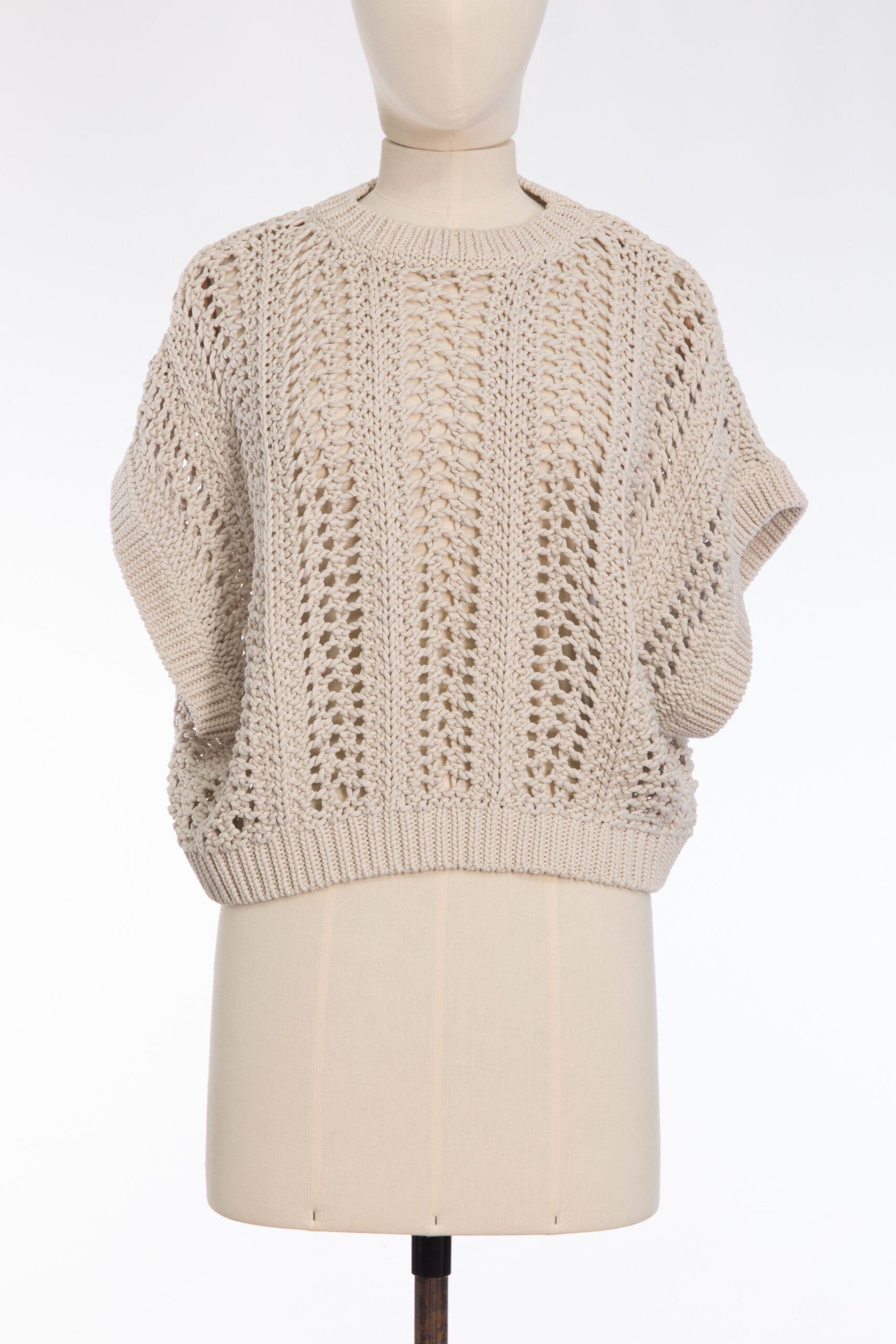 Brunello Cucinelli Cotton openwork sweater Brunello Cucinelli Cotton openwork sweater