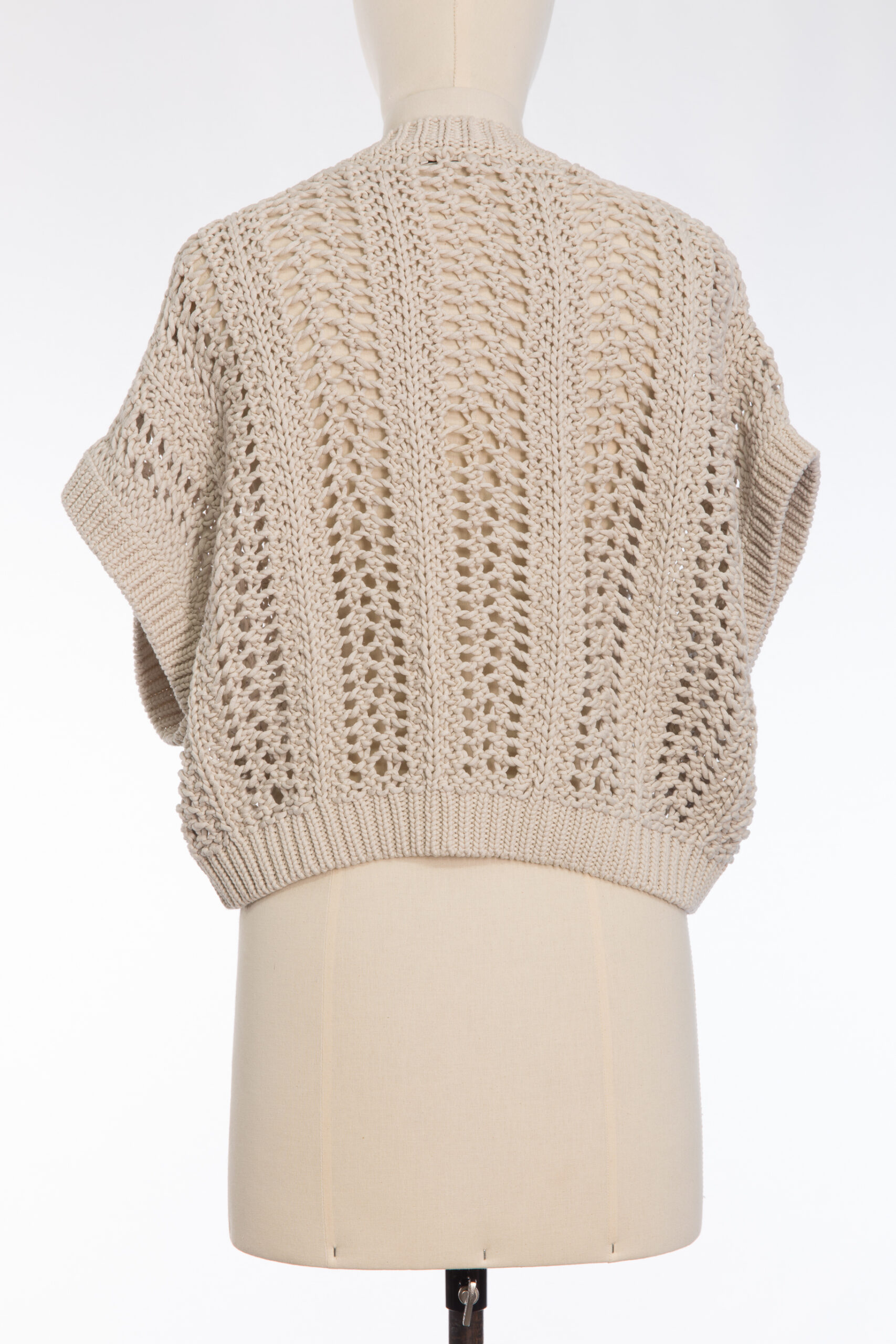 Brunello Cucinelli Cotton openwork sweater Brunello Cucinelli Cotton openwork sweater