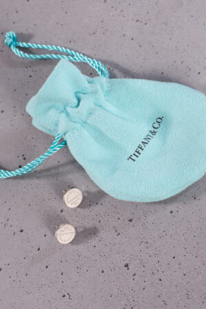 Tiffany & Co. — Classic Sterling Silver Stud Earrings