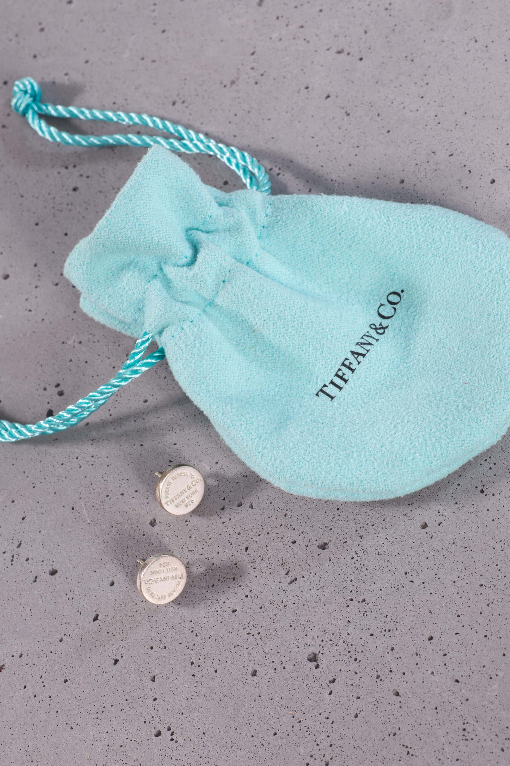 Tiffany & Co. — Classic Sterling Silver Stud Earrings Tiffany & Co. — Classic Sterling Silver Stud Earrings