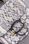 TOD’S T-RING CROSSBODY PYTHON LEATHER BAG TOD’S T-RING CROSSBODY PYTHON LEATHER BAG