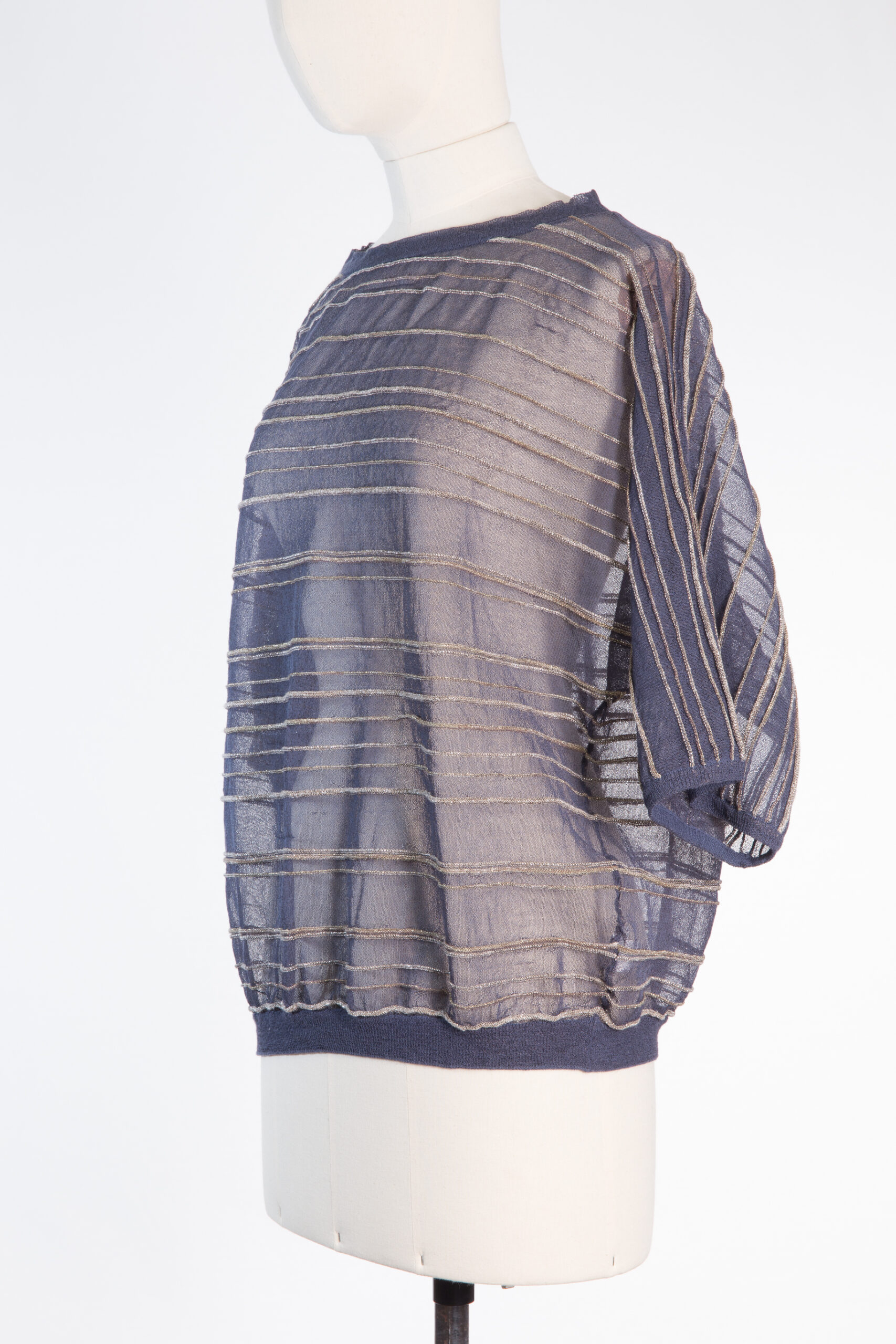 Brunello cucinelli Elegant metallic-thread top 
