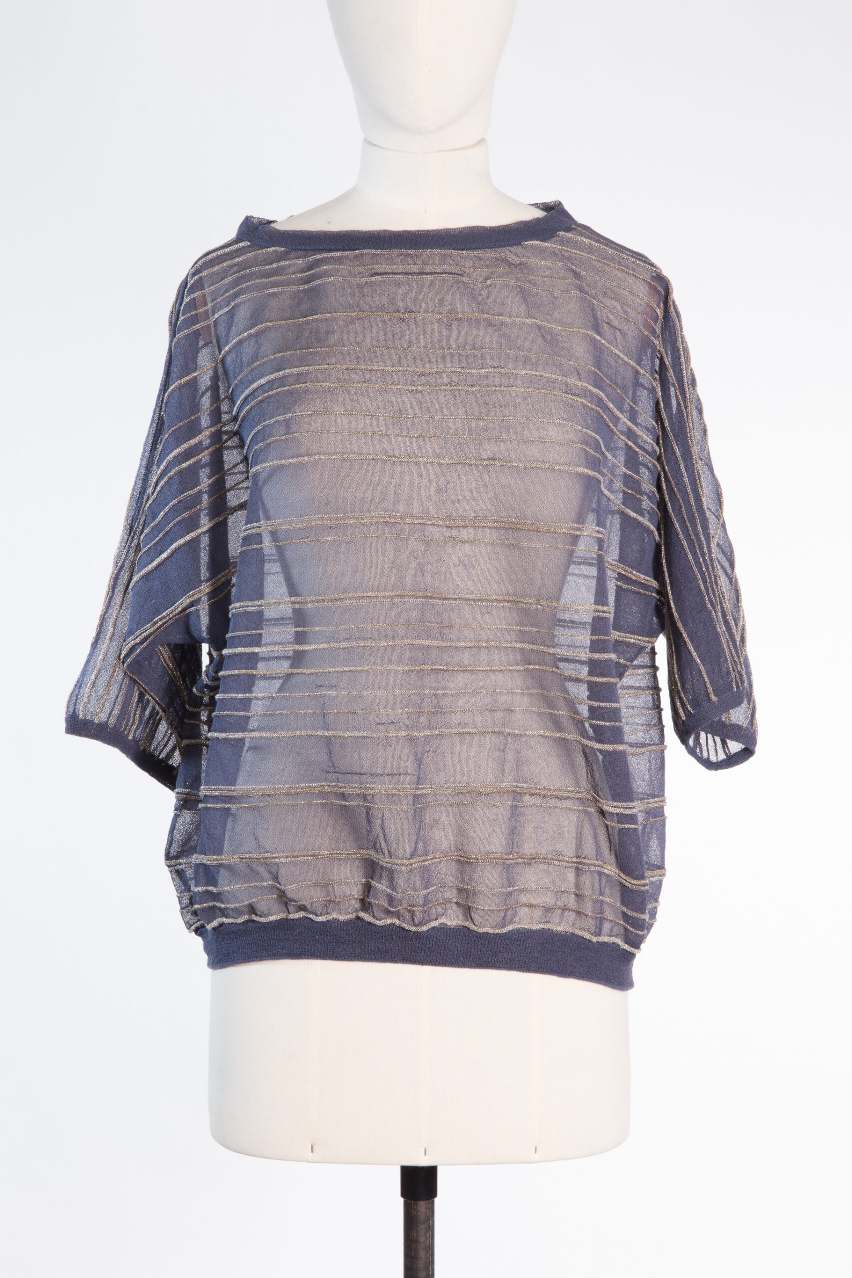Brunello cucinelli Elegant metallic-thread top 