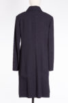 Hermès Navy Virgin Wool Coat Hermès Navy Virgin Wool Coat