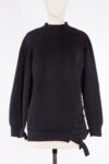 VICTORIA BECKHAM BLACK CHUNKY KNIT SWEATER VICTORIA BECKHAM BLACK CHUNKY KNIT SWEATER