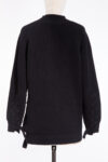 VICTORIA BECKHAM BLACK CHUNKY KNIT SWEATER VICTORIA BECKHAM BLACK CHUNKY KNIT SWEATER