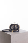 CHRISTIAN DIOR CD SIGNATURE OVAL POUCH / CAMERA BAG – BLUE DIOR OBLIQUE CANVAS CHRISTIAN DIOR CD SIGNATURE OVAL POUCH / CAMERA BAG – BLUE DIOR OBLIQUE CANVAS