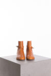 HERMÈS Neo Leather Ankle Boots in Cognac HERMÈS Neo Leather Ankle Boots in Cognac