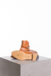 HERMÈS Neo Leather Ankle Boots in Cognac HERMÈS Neo Leather Ankle Boots in Cognac