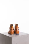 HERMÈS Neo Leather Ankle Boots in Cognac HERMÈS Neo Leather Ankle Boots in Cognac