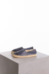 Chanel CC Logo Leather Espadrilles – Navy Blue / Black – Size 37 Chanel CC Logo Leather Espadrilles – Navy Blue / Black – Size 37