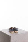 Chanel CC Logo Leather Espadrilles – Navy Blue / Black – Size 37 Chanel CC Logo Leather Espadrilles – Navy Blue / Black – Size 37