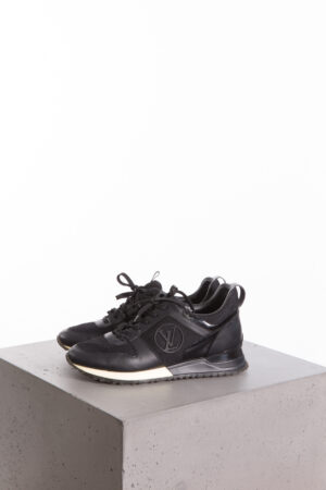 LOUIS VUITTON RUN AWAY WEDGE SNEAKERS – BLACK