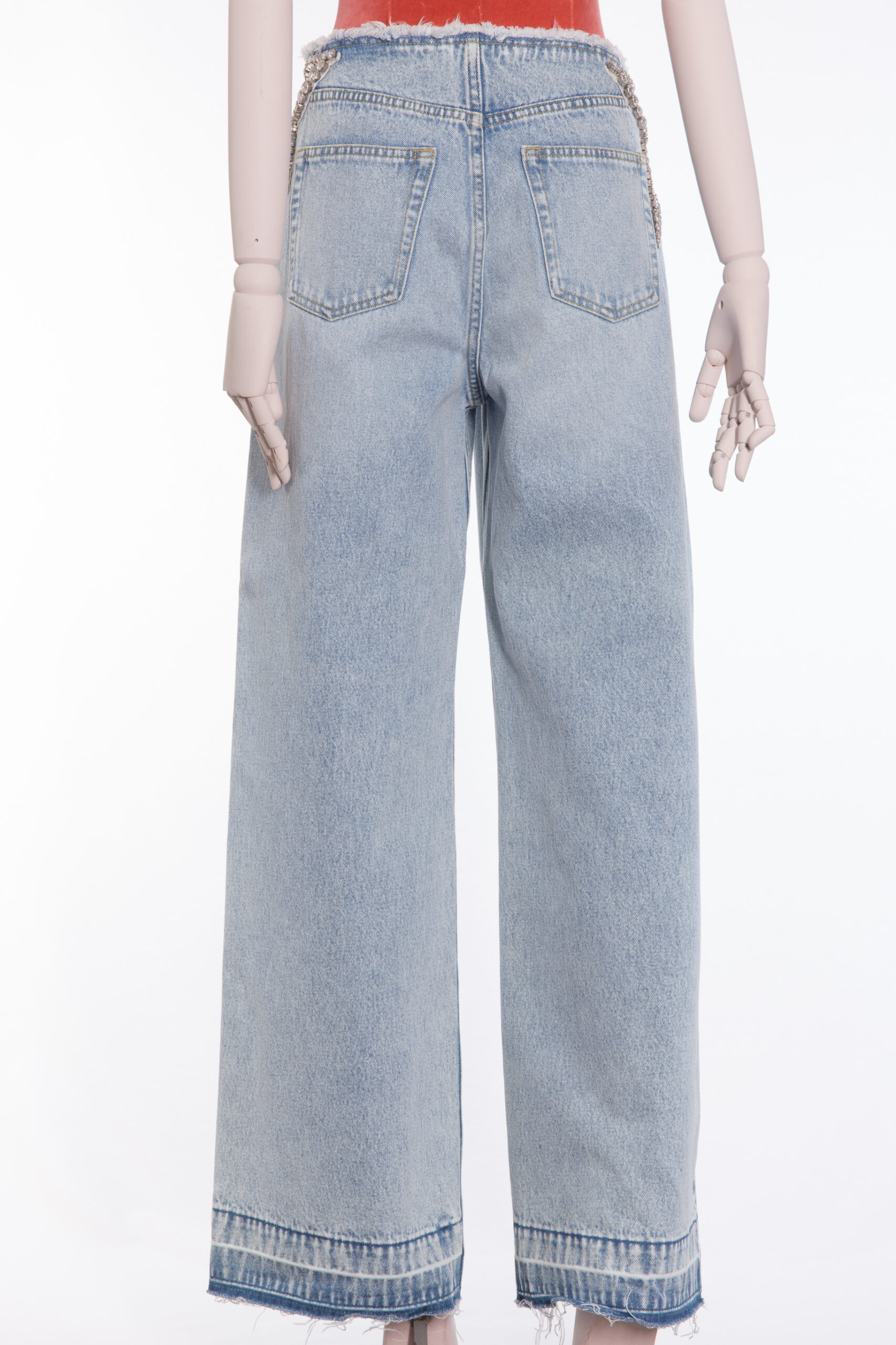 Stella McCartney x H&M Crystal-Star Straight-Leg Jeans – Limited Edition