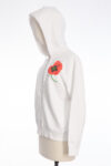 Kenzo Poppy Cotton Zip-Up Hoodie Kenzo Poppy Cotton Zip-Up Hoodie