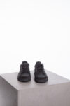 CHRISTIAN DIOR Black Leather Sneakers with Suede Trim CHRISTIAN DIOR Black Leather Sneakers with Suede Trim