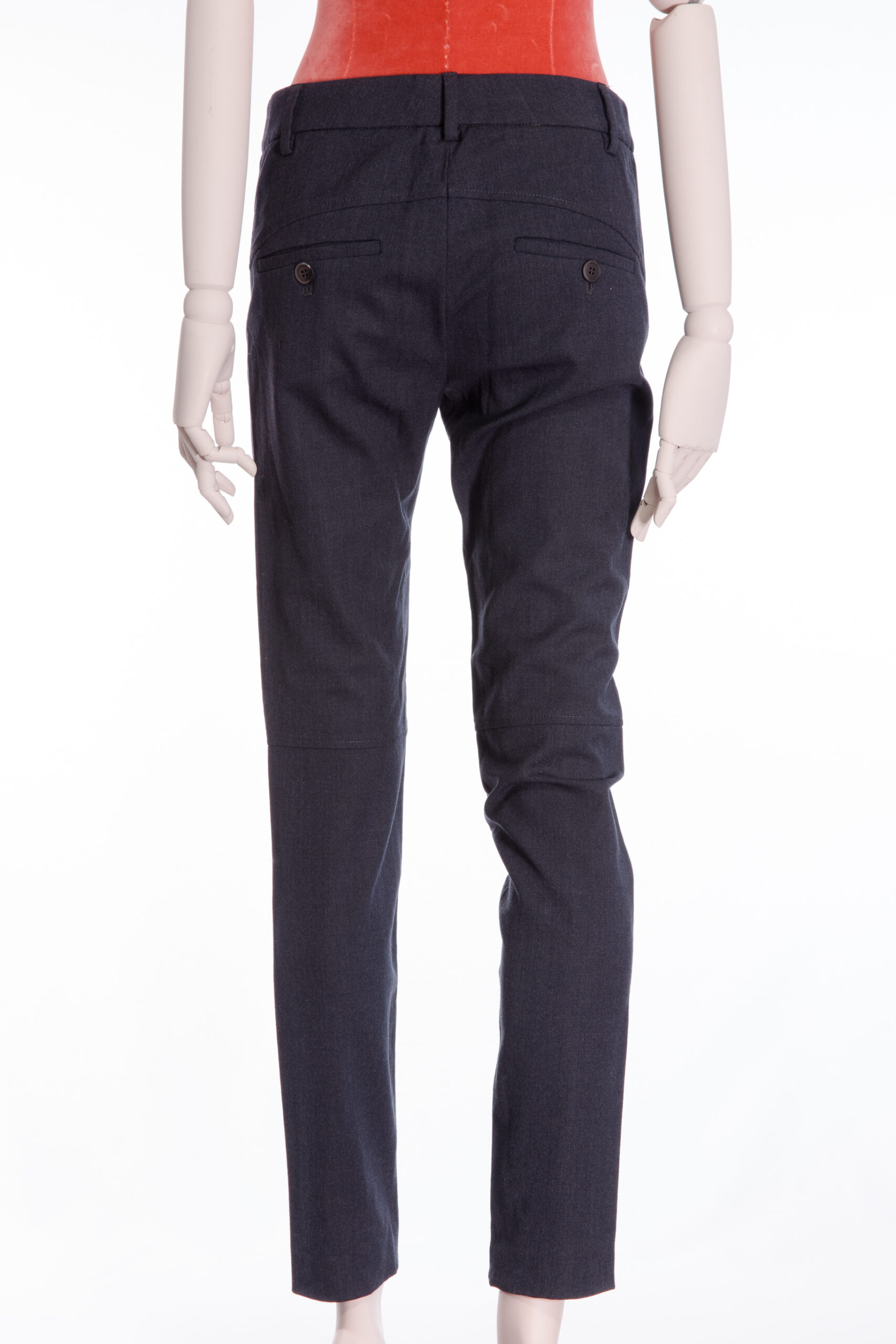 BRUNELLO CUCINELLI Grey Tailored Trousers