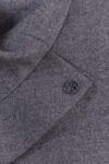 GUCCI GREY WOOL PEPLUM BLAZER, IT 42 GUCCI GREY WOOL PEPLUM BLAZER, IT 42