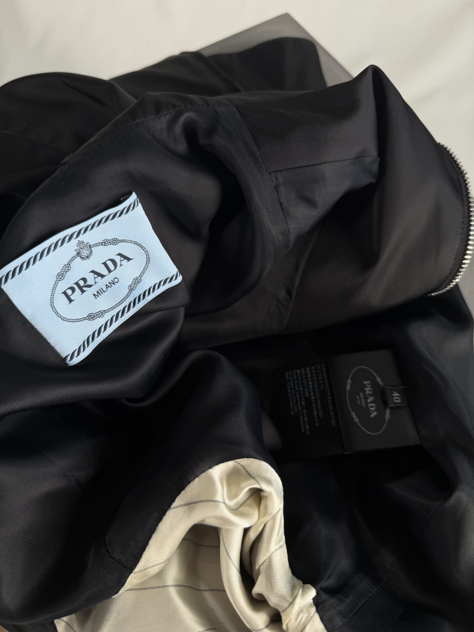 Prada Nylon Zip-Up Jacket Prada Nylon Zip-Up Jacket