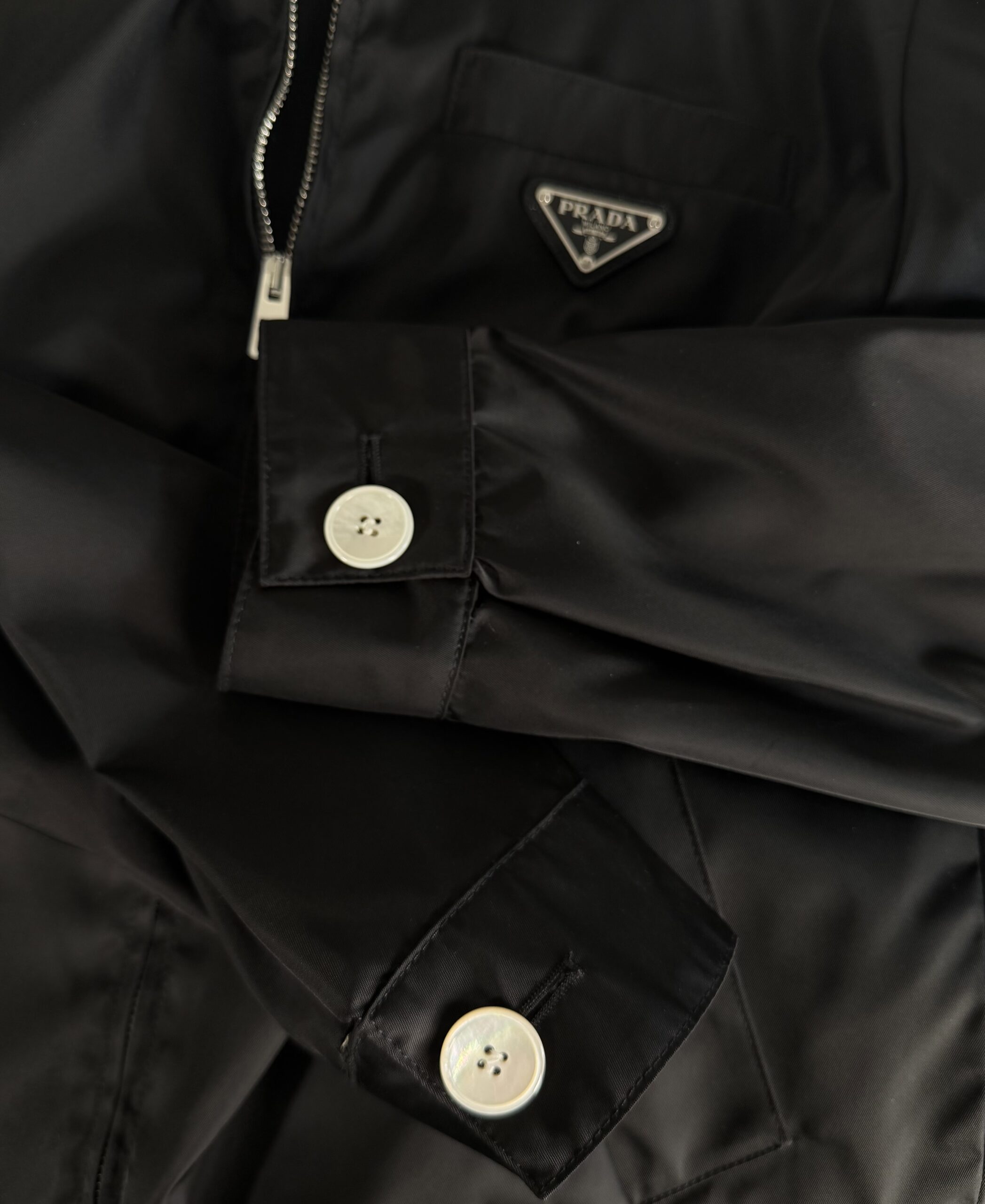 Prada Nylon Zip-Up Jacket Prada Nylon Zip-Up Jacket