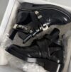 BALENCIAGA Ceinture Cut-Out Leather Ankle Boots BALENCIAGA Ceinture Cut-Out Leather Ankle Boots